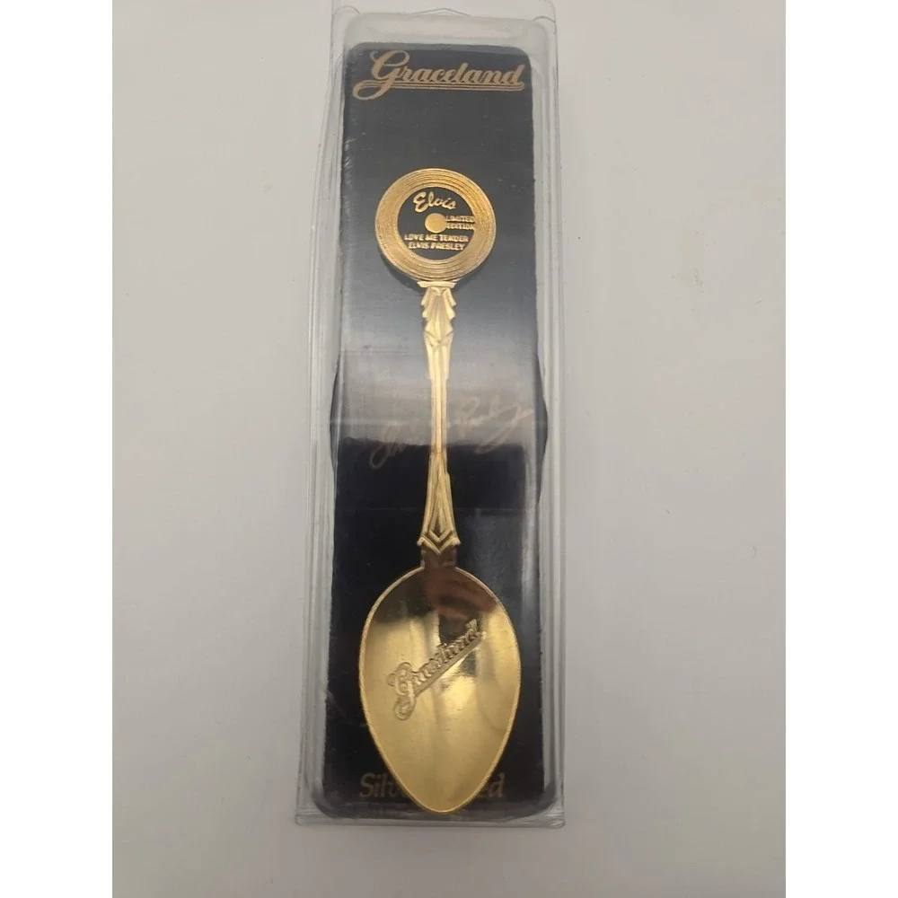 Elvis Presley Graceland‎ Silver Plated Spoon